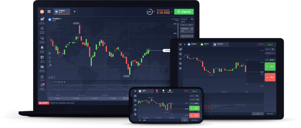 Untuk login ke akun IQ Option